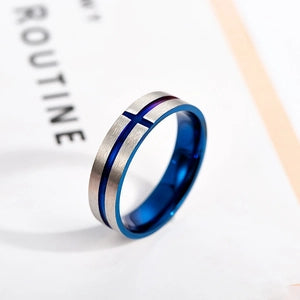 Colored Cross Ring