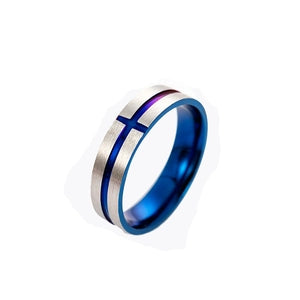 Colored Cross Ring