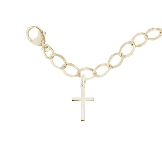 Cross Charm Bracelet Set