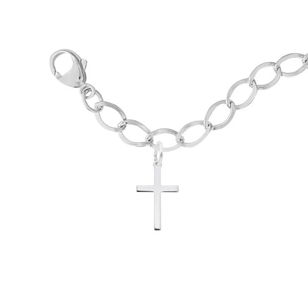 Cross Charm Bracelet Set