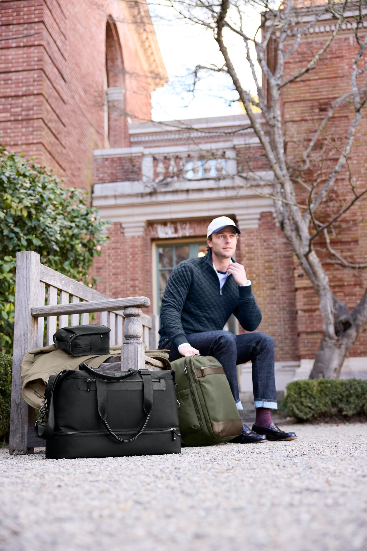 Brooks Brothers Oxford Weekender