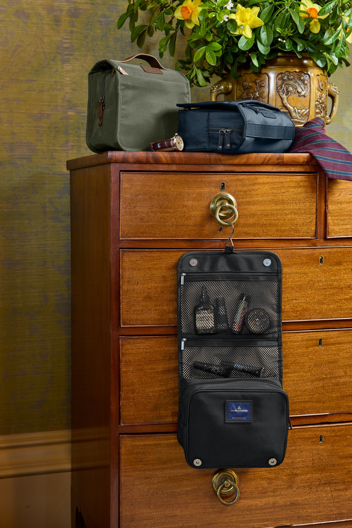 Brooks Brothers Oxford Small Travel Bag
