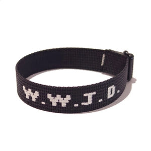 WWJD Printed Wristband
