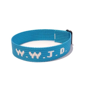 WWJD Printed Wristband