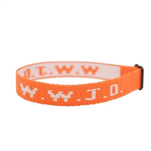 WWJD Woven Wristband