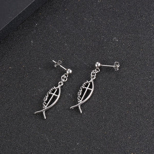 Jesus Fish Earring