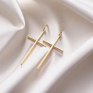 Bold Cross Earrings
