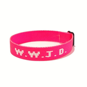 WWJD Printed Wristband