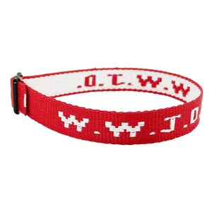 WWJD Woven Wristband