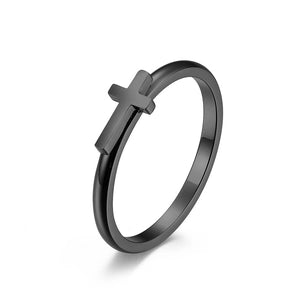 Elegant Cross Ring