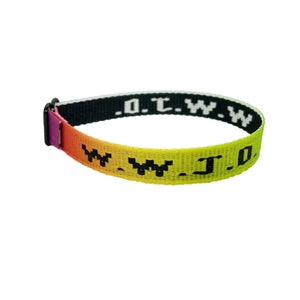 WWJD Woven Wristband
