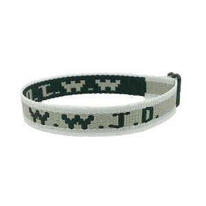 WWJD Woven Wristband