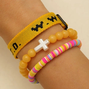 WWJD Bracelet Set