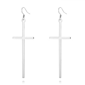 Bold Cross Earrings