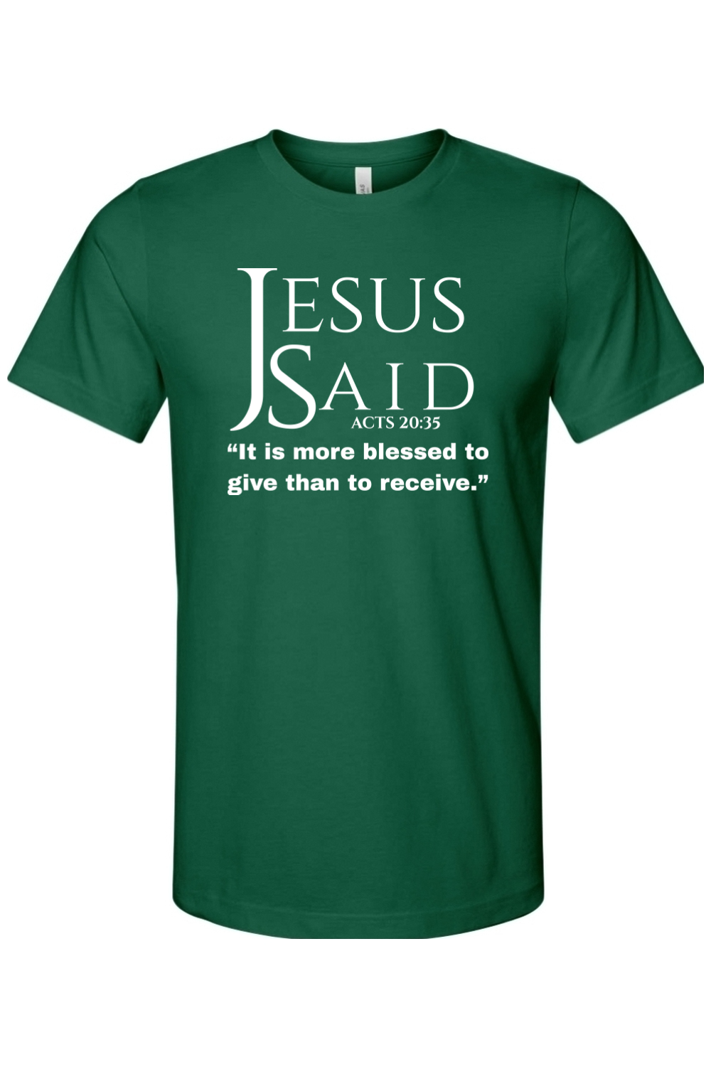 Jesus Said Acts 20:35