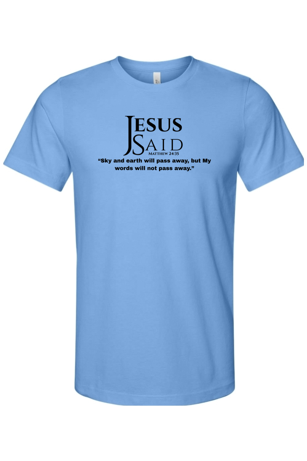 Jesus Said Matthew 24:35