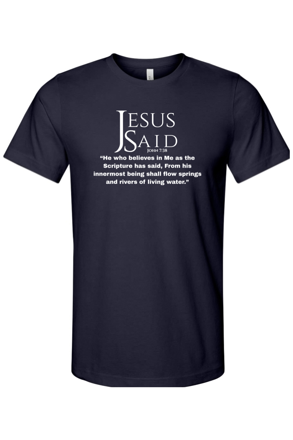 Jesus Said John 7:38