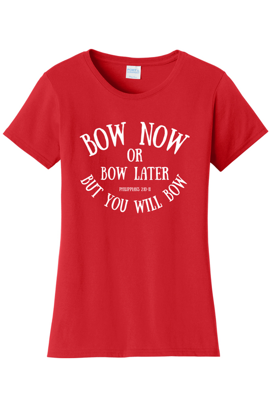 Bow Now Or Bow Later But You Will Bow