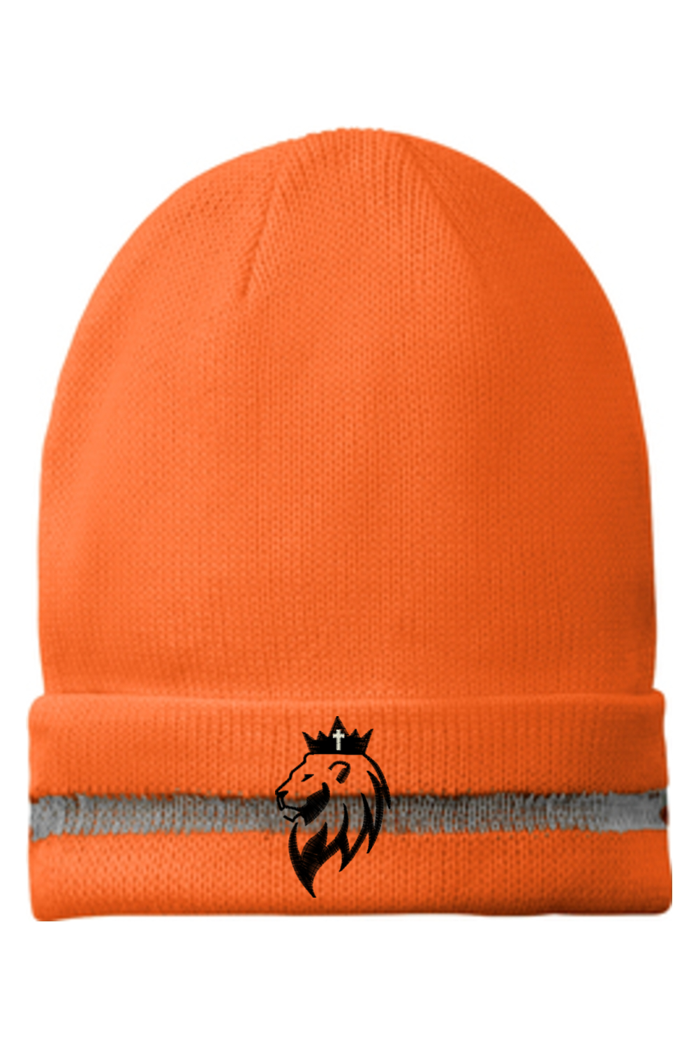 Kingdom Apparel Enhanced Visibility Beanie with Reflective Stripe