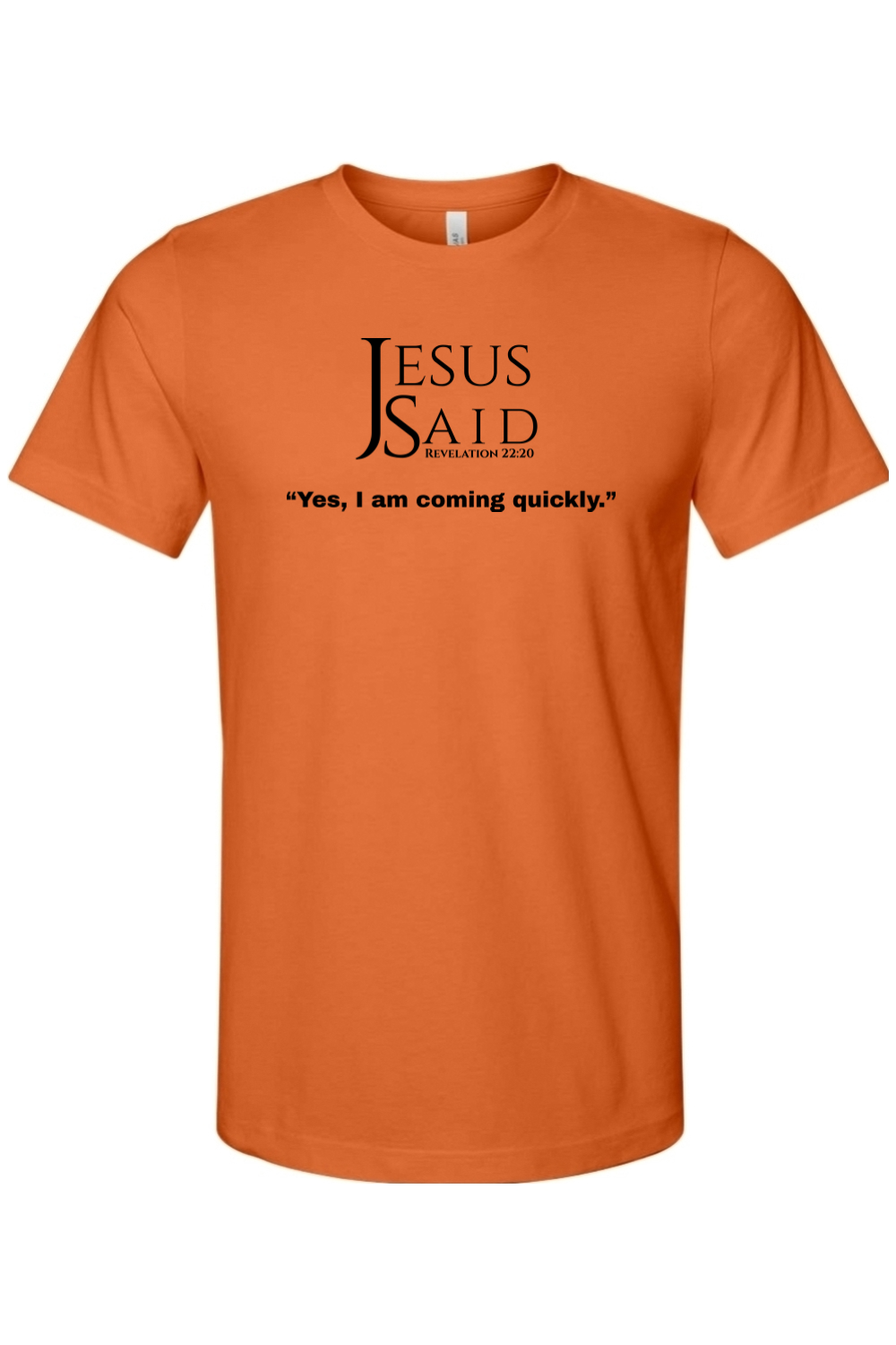 Jesus Said Revelation 22:20