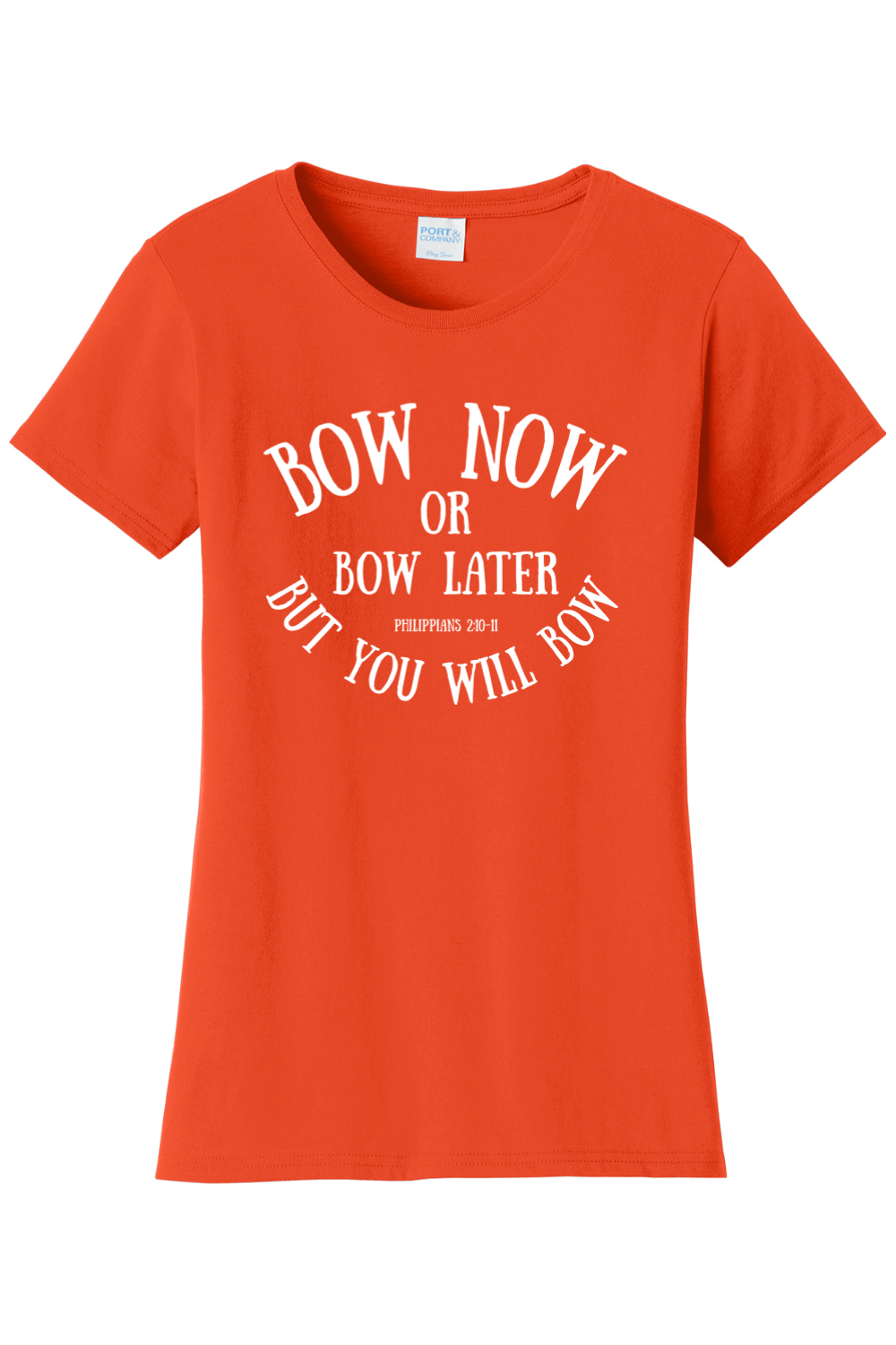 Bow Now Or Bow Later But You Will Bow