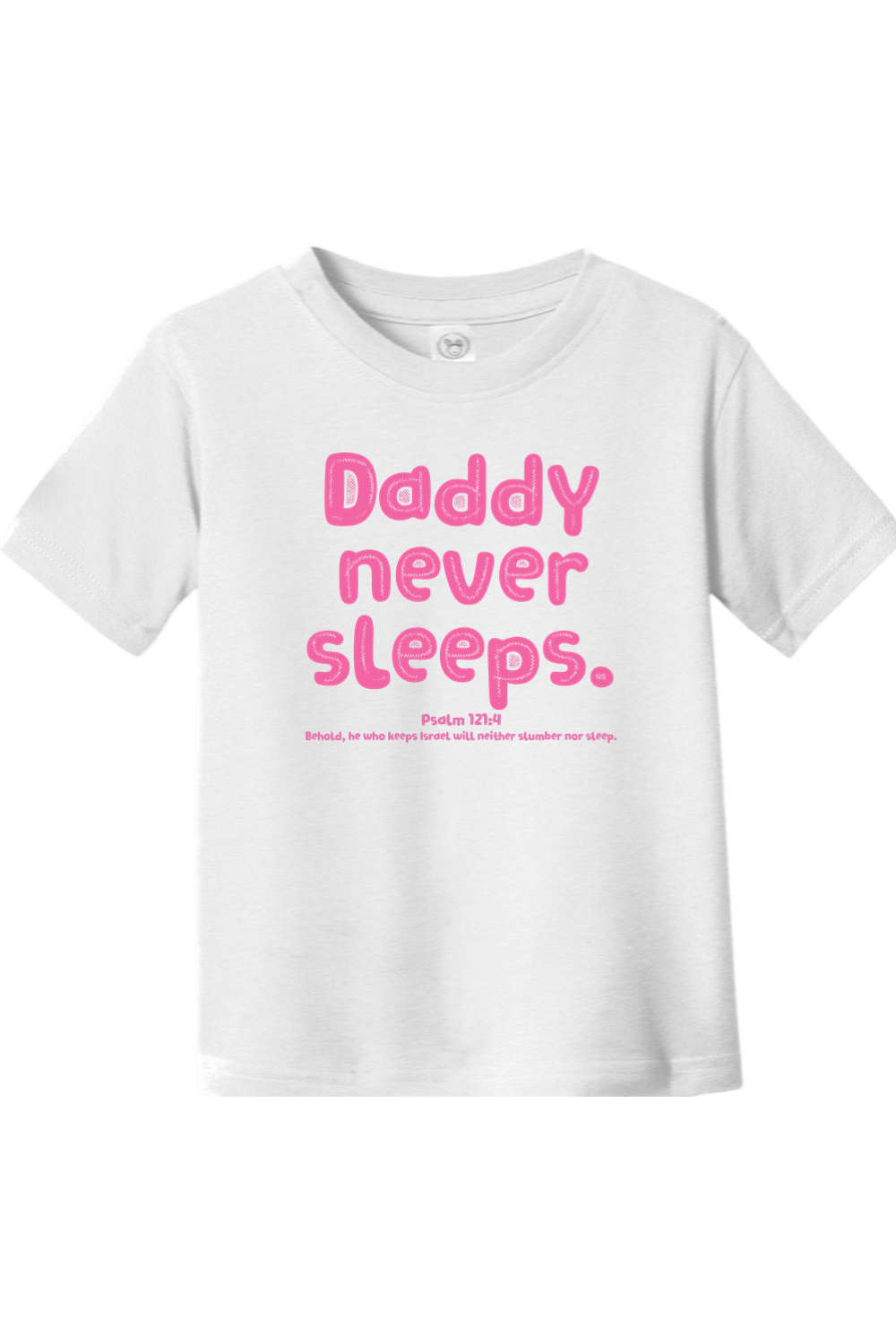 Daddy never sleeps