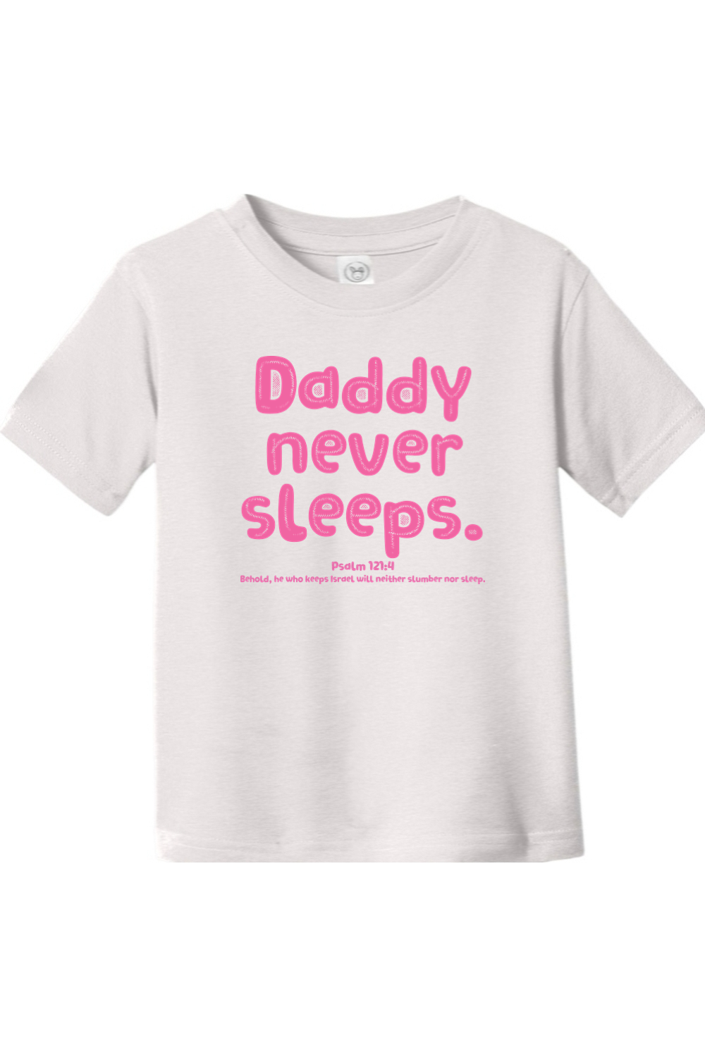 Daddy never sleeps