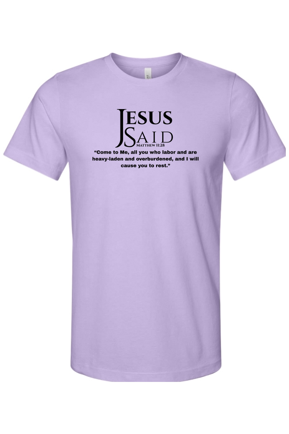 Jesus Said Matthew 11:28