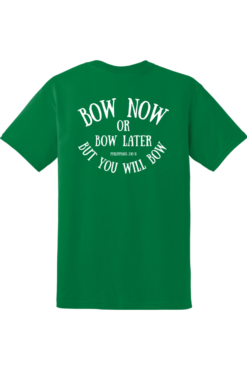 Bow Now Or Bow Later But You Will Bow