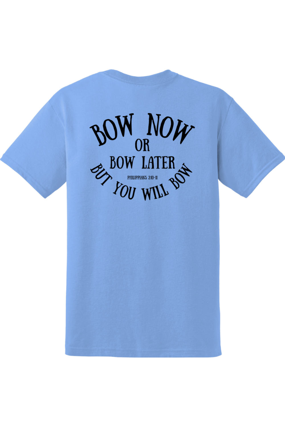 Bow Now Or Bow Later But You Will Bow