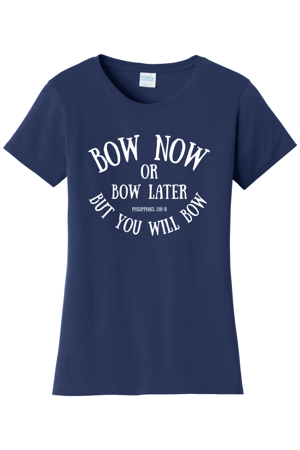 Bow Now Or Bow Later But You Will Bow