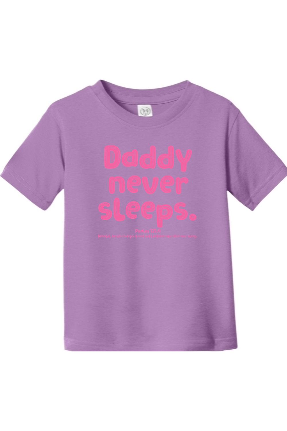 Daddy never sleeps