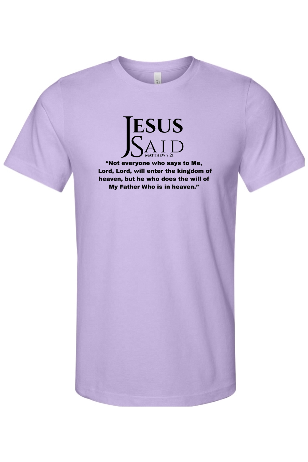 Jesus Said Matthew 7:21