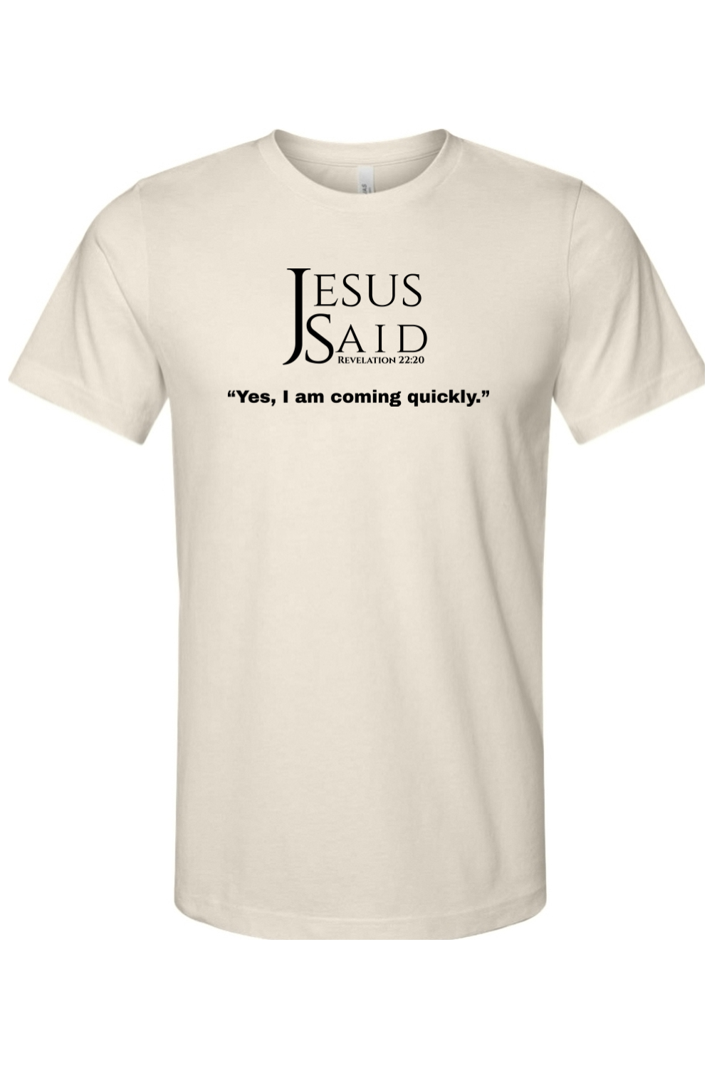 Jesus Said Revelation 22:20