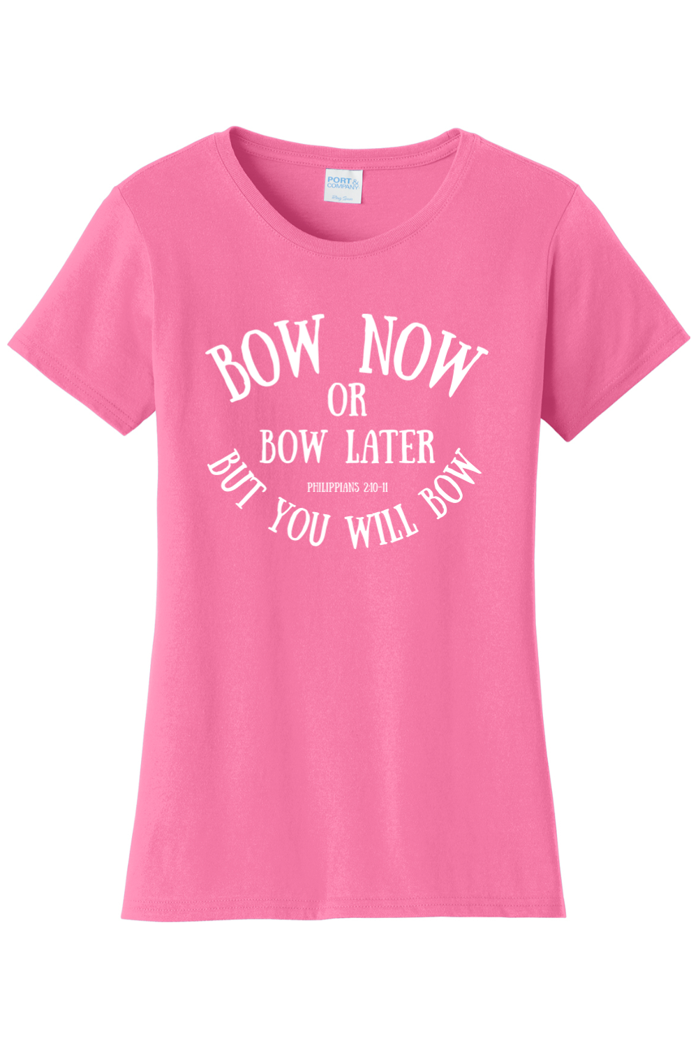 Bow Now Or Bow Later But You Will Bow