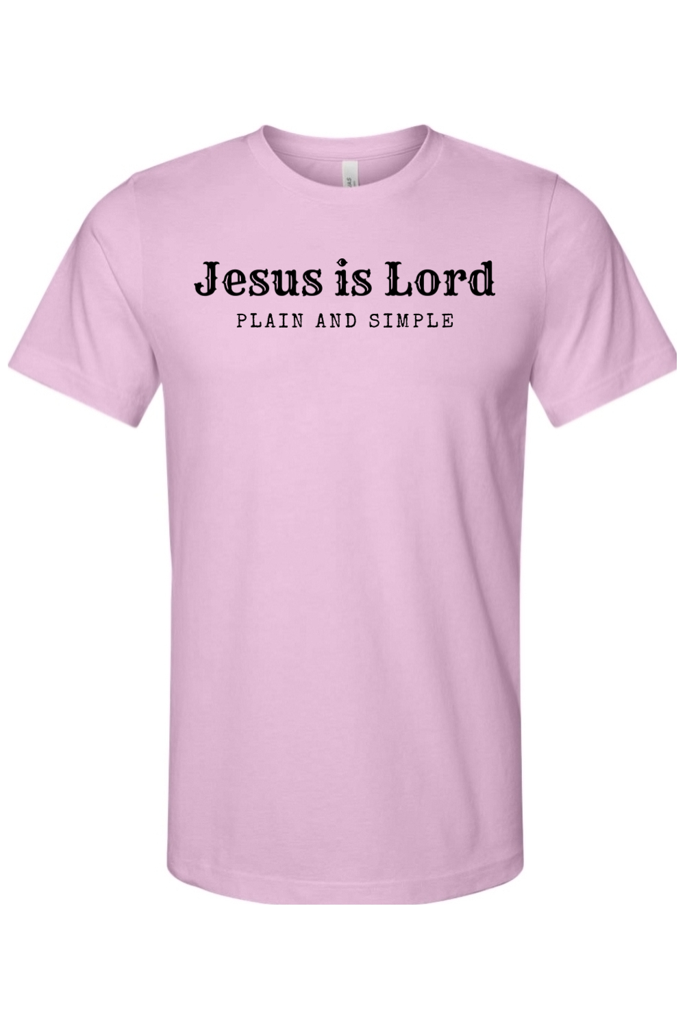 Jesus is Lord Plain and Simple