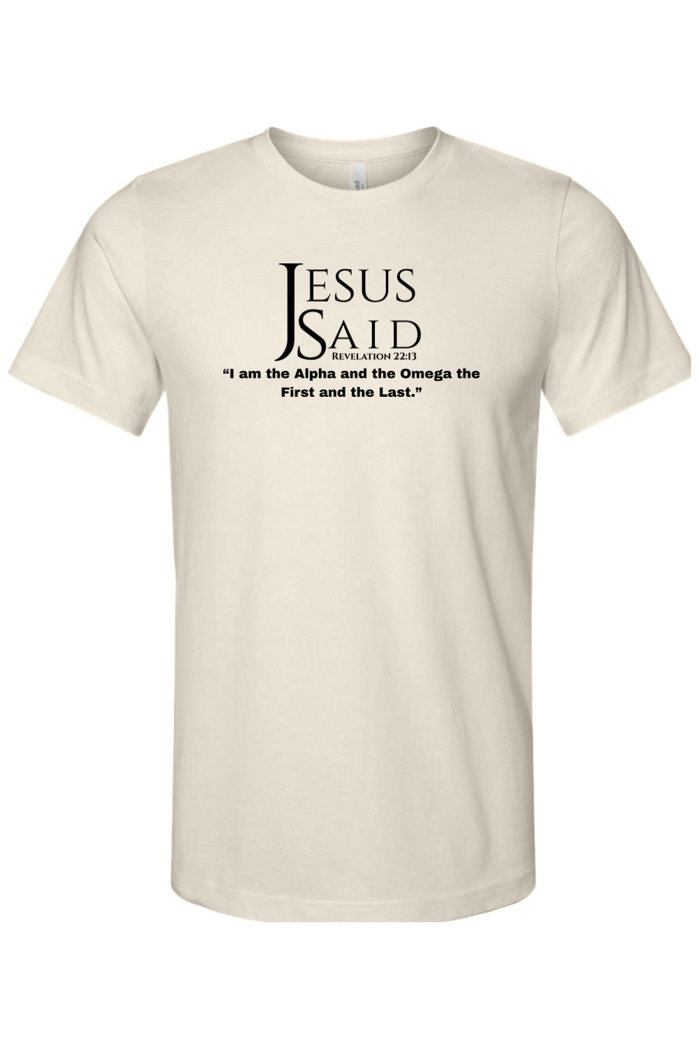 Jesus Said Revelation 22:13