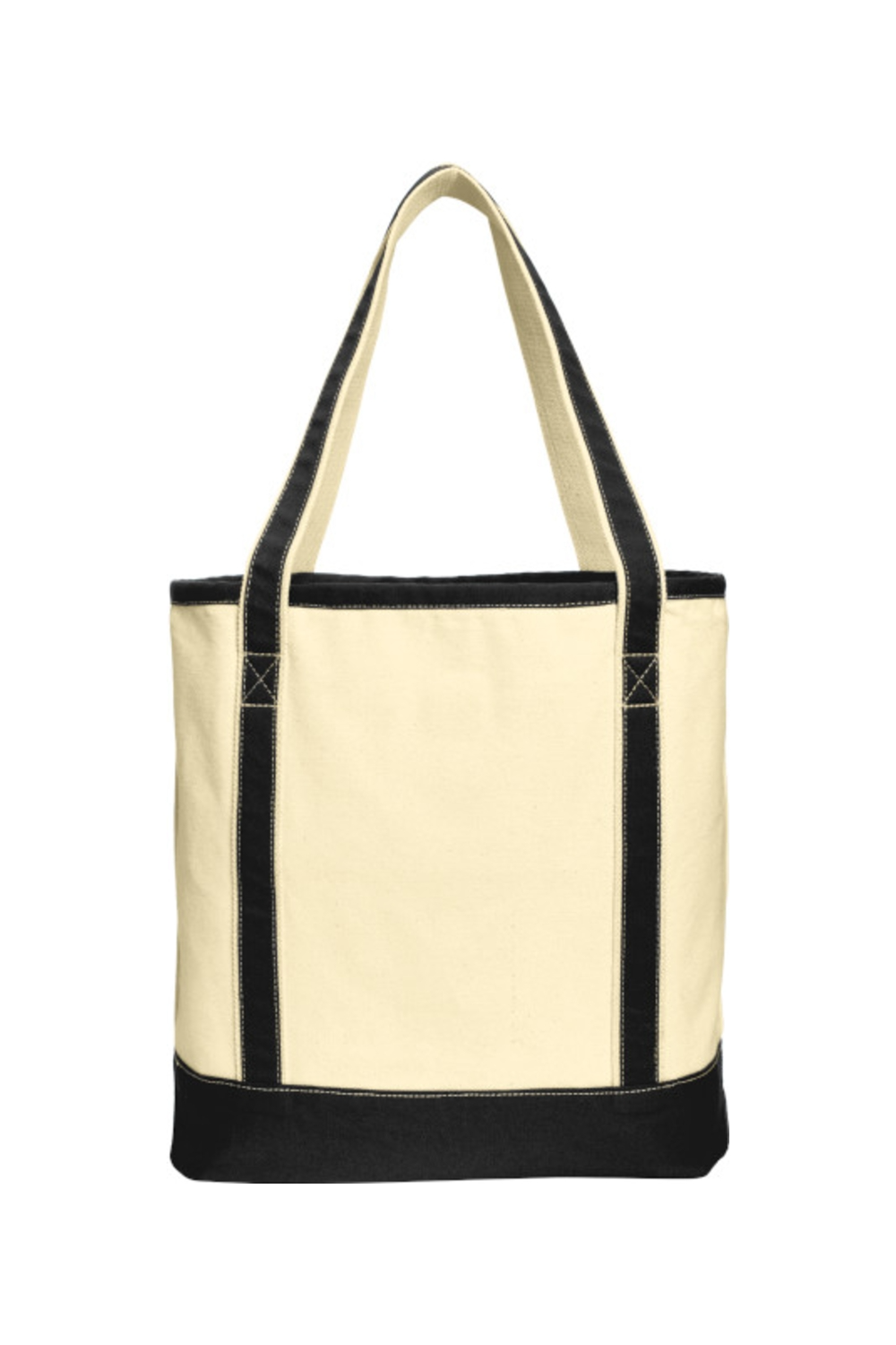 Large Cotton Canvas Boat Tote