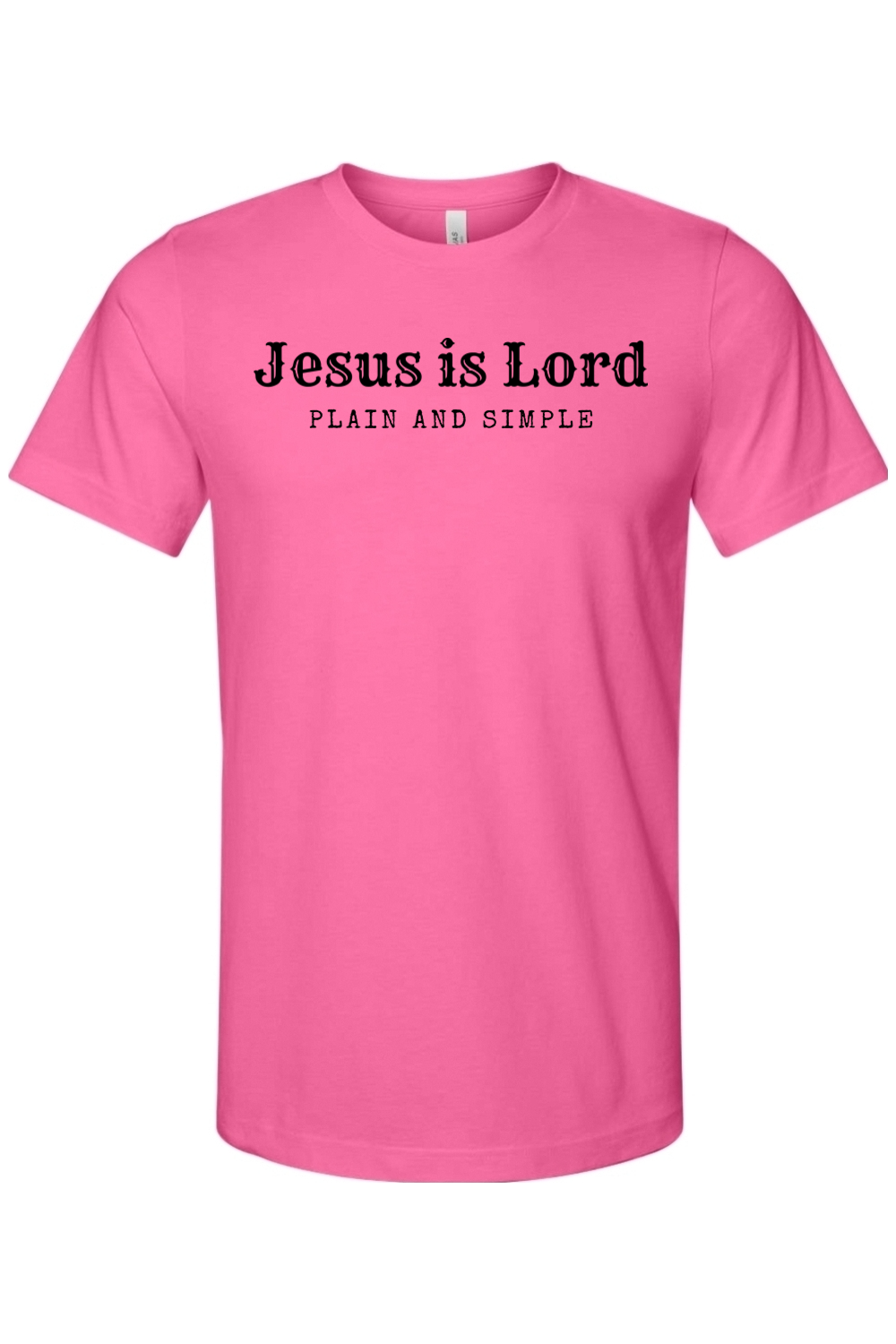 Jesus is Lord Plain and Simple