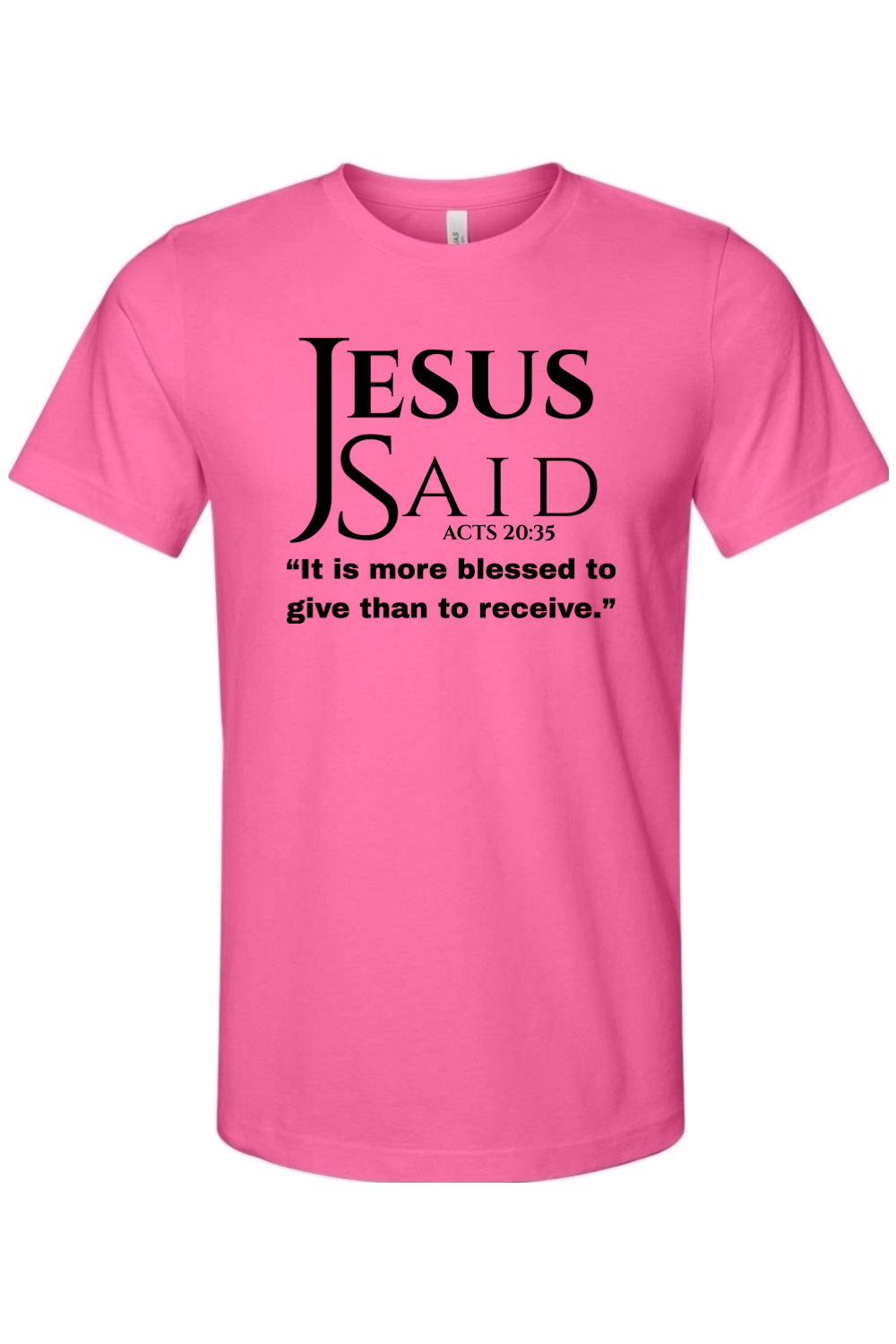 Jesus Said Acts 20:35