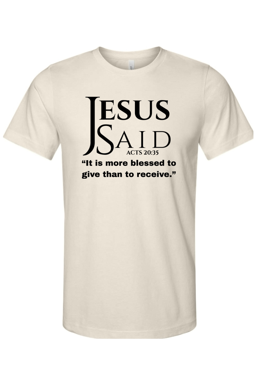 Jesus Said Acts 20:35