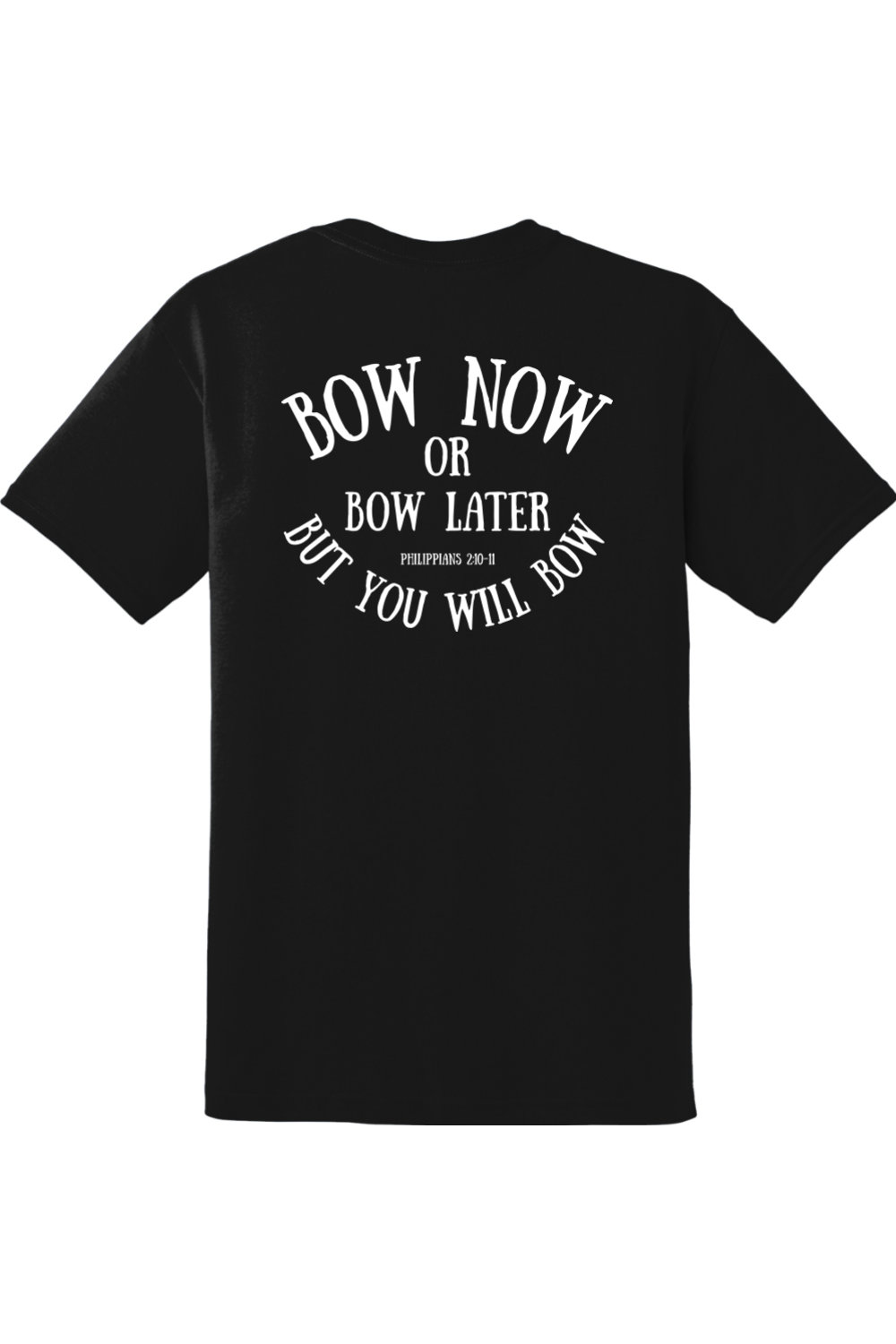 Bow Now Or Bow Later But You Will Bow