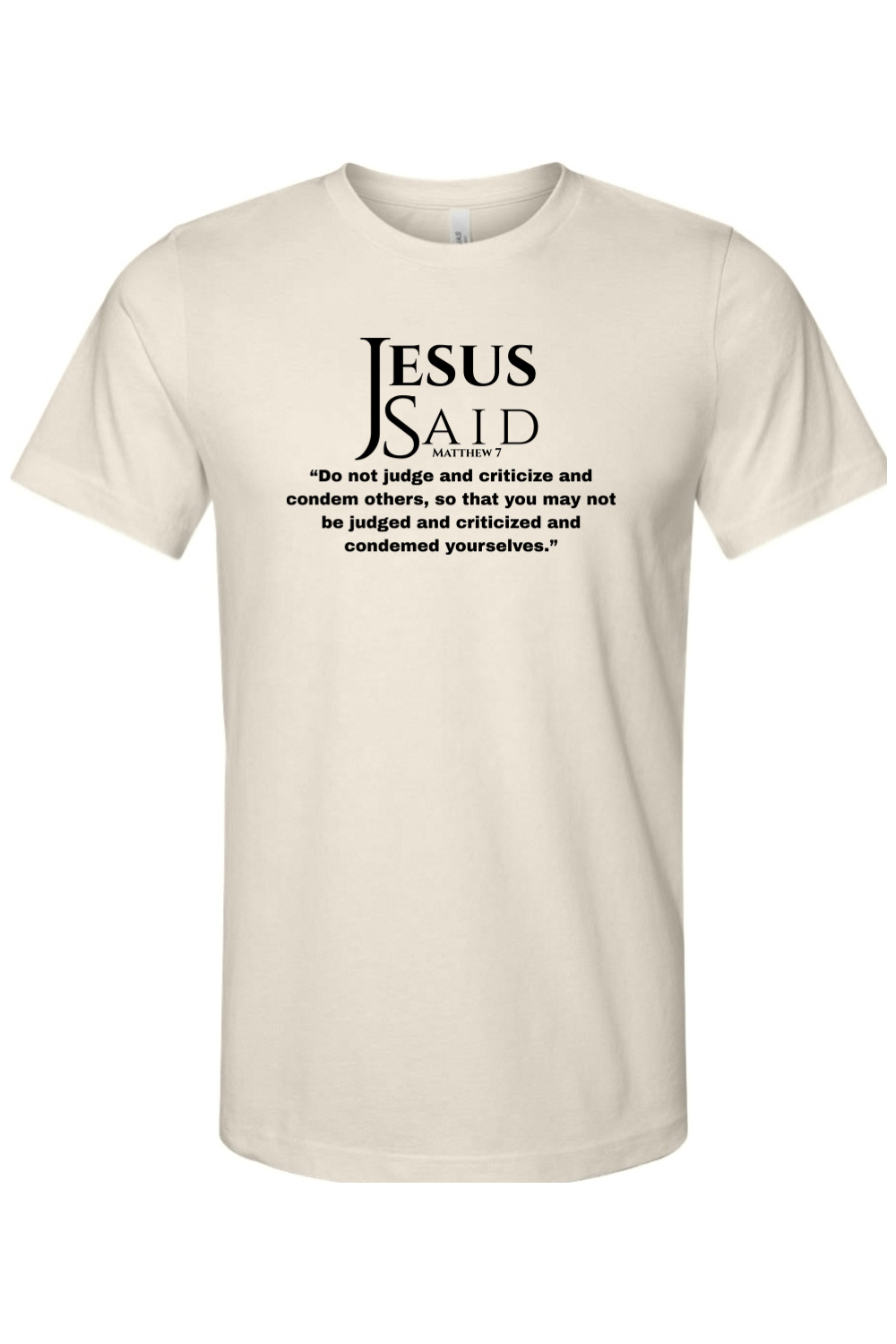 Jesus Said Matthew 7