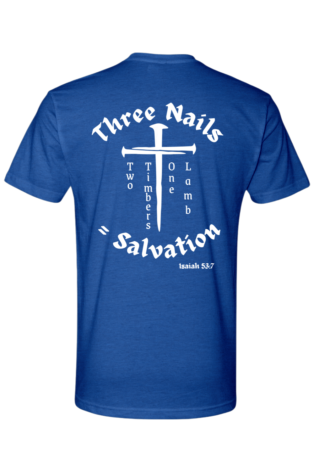 Three nails two timbers one Lamb