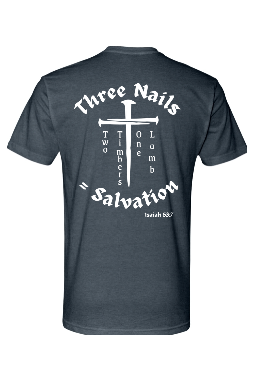 Three nails two timbers one Lamb