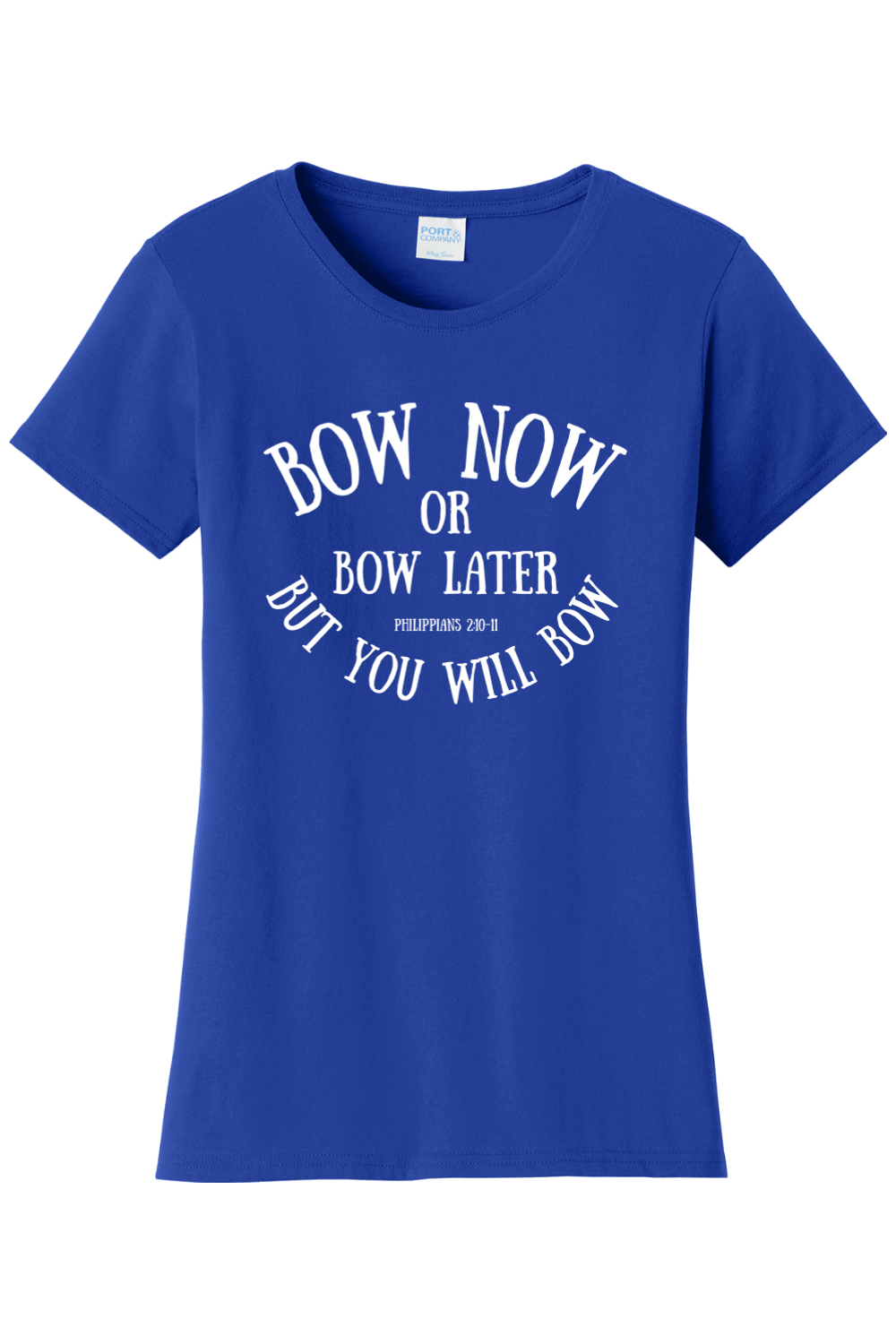 Bow Now Or Bow Later But You Will Bow