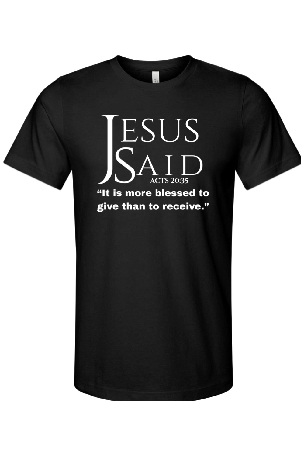 Jesus Said Acts 20:35