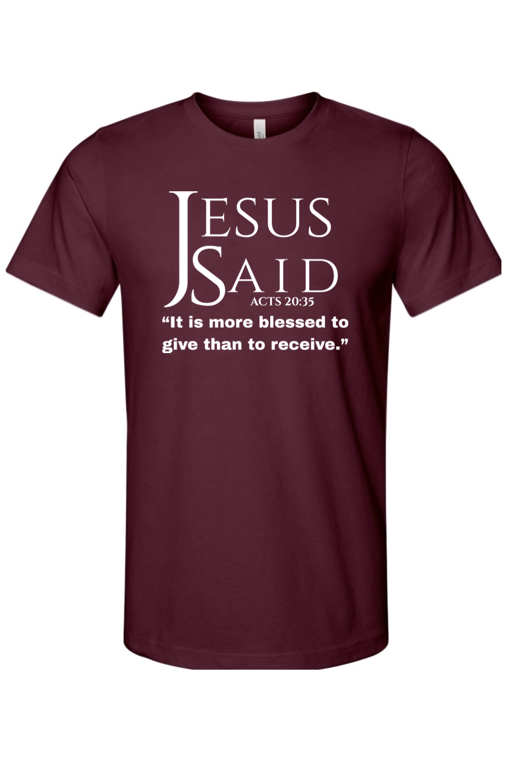 Jesus Said Acts 20:35