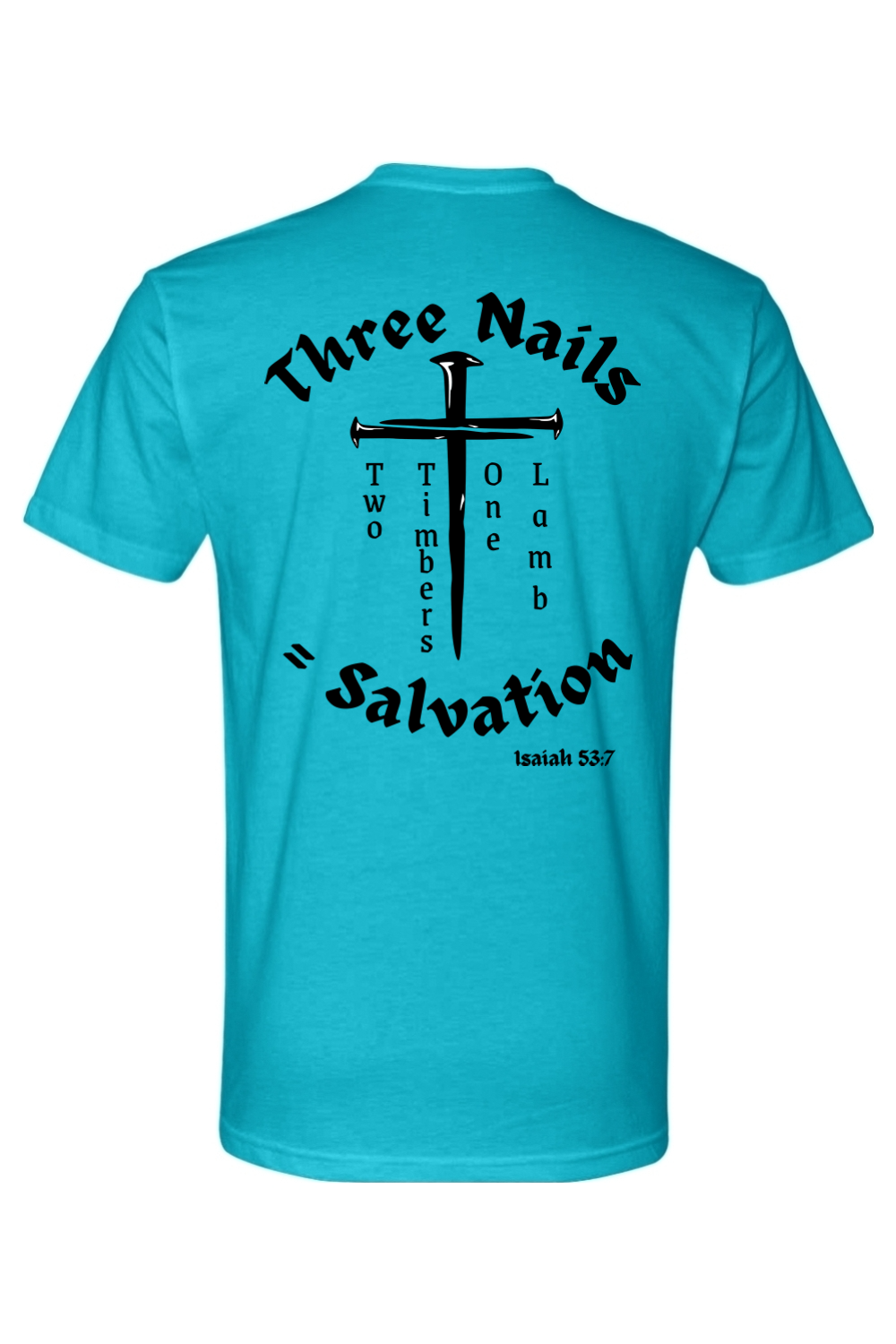 Three nails two timbers one Lamb