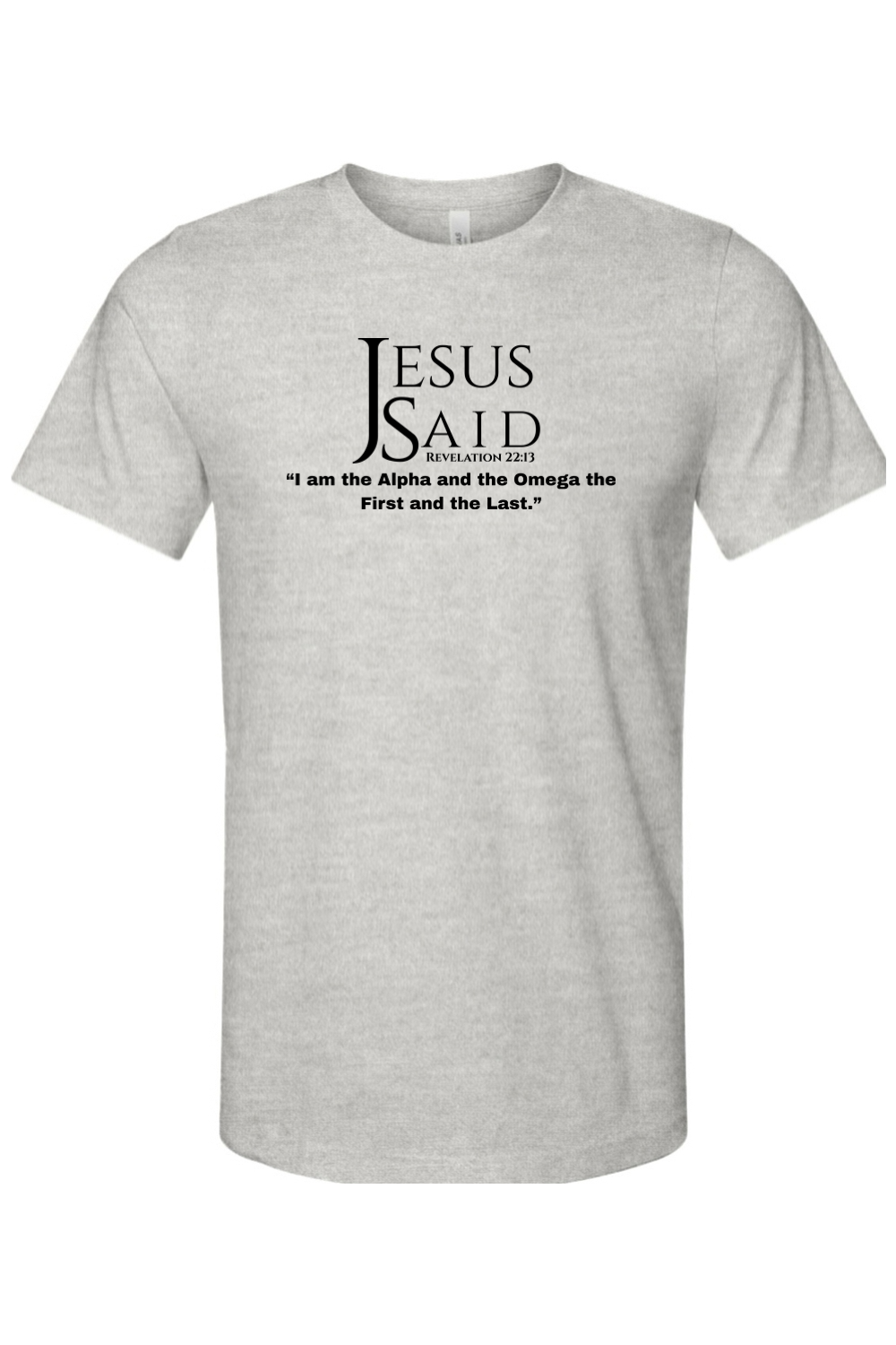 Jesus Said Revelation 22:13